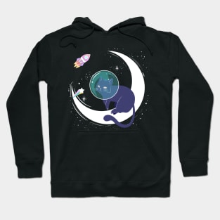 Moon Cat Hoodie